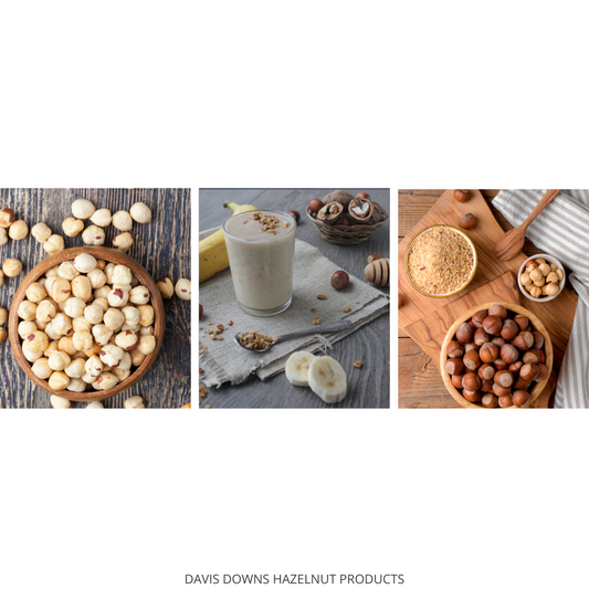 Hazelnut Smoothie with Hazelnut Flour and Hazelnuts