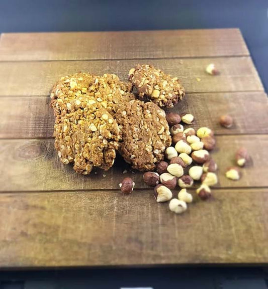 Hazelnut ANZAC Biscuits